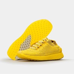 Nobull Diamond Knit Runner Yellow Women Size 6.5
